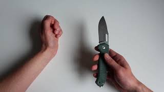 Italian folding knife Maserin Nimrod - review