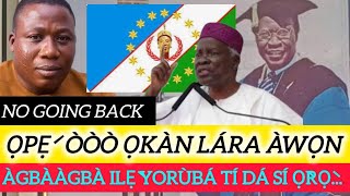 OPẸ́ Ò! ỌKÀN LARA ÀWỌN ÀGBÀÀGBÀ  ỌMỌ ALÁÀFIN Ọ̀YỌ́ TI DÁ SÍ Ọ̀RỌ̀ ORILEDE Ọ̀JỌ̀GBỌ́N ỌMỌ ERINBÍ