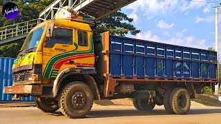 BANGLA TRUCKS 336 | Tata LPT 1613 BS-2 open truck of Faisal Transport | Truck Spotting | Truck Sound