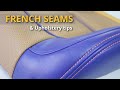 French seams & upholstery tips - Car Upholstery