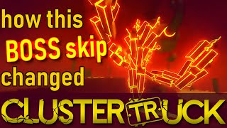 This one Glitch-Skip changed the Clustertruck Speedrun FOREVER