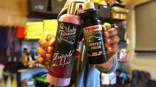 A.I.O. vs 1-Step : What's the Difference? ft AutoFinesse Tripple & Sonax Perfect Finish