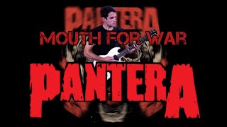 Pantera - Mounth for war (guitar cover)