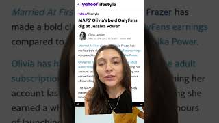 MAFS’ Olivia makes bold OnlyFans claim about Jessika Power | #shorts #yahooaustralia