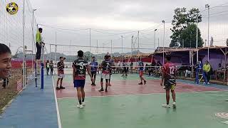 Pertandingan memanas setelah saling serang adu spike