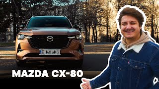 SUV hibrid cât un BLOC - Mazda CX-80