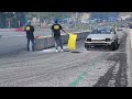 名車86ラットスタイルレーシングカーhighlight、搬入、drift、大破、牽引まで、doridore ドリドレ奥伊吹2023.5.4