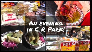 Exploring Chittaranjan Park | An evening in C R Park | Food, Shops, Chilling