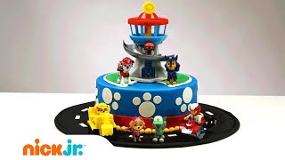 How to Create & Decorate Your Own PAW Patrol Cake! | Nickelodeon Parents (AD)