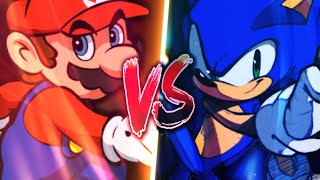 Mario VS Sonic | Sprite Battle