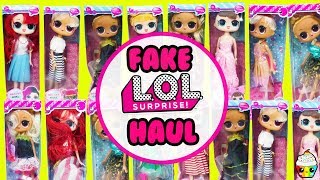 FAKE LOL Surprise Big Sisters Haul Scented Barbie Size LOL Dolls