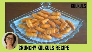 Recipe for Crunchy Kulkuls / How To Make Kulkuls / Christmas Kulkuls