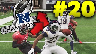 Insane Run In The NFC Championship Round Against Atlanta! Madden 21 Los Angeles Rams Franchise Ep.20