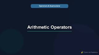Python Operators Explained: Arithmetic, Comparison & Logic (Module 4)