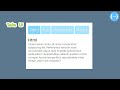How to create tabs using HTML, CSS and JavaScript | practise code