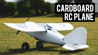 RC Plane made from Cardboard and Foam