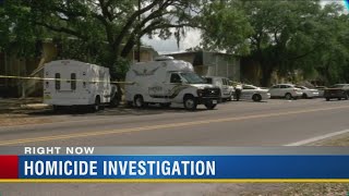 Homicide investigation underway in North Tampa
