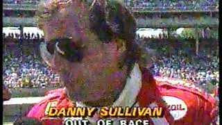 Auto Racing   1987   ABC Sports Indy 500 Special Feature   Jack Arute In Race interview With Driver