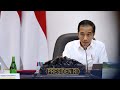 Presiden Jokowi Pimpin Ratas Antisipasi Perkembangan Perekonomian Dunia, 4 September 2019