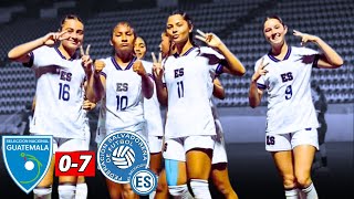 EL SALVADOR HUMILLA a GUATEMALA 7-0 ❌| Premundial Sub17 Femenil