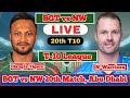 NW vs BGT 20th Match, Abu Dhabi T10 2024 | Today Live Match 2024 #cricketlive