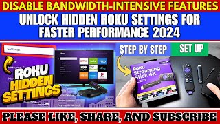 Roku Tv:- Unlock Hidden Roku Settings for Faster Performance