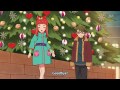 Ako and Kira cute christmas moment