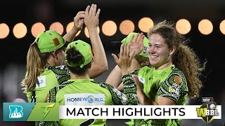 Thunder tear through Heat to seal upset victory | WBBL|07