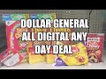 DOLLAR GENERAL ALL DIGITAL $5 DEALS