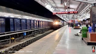 Beautiful Train announcement for 22997  JLWC BIKANER  SGNR SF Express arriving on Diverted route