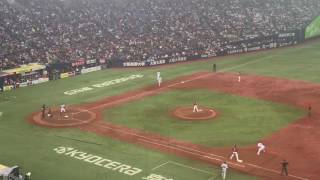 170331 オリックスー楽天 開幕戦 安達了一選手2点タイムリー三塁打