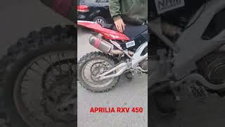 aprilia rxv 450 revs