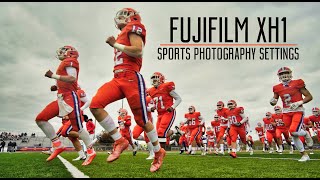 Fujifilm XH1 settings-sports photography