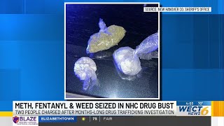 Two suspects arrested in large-scale drug investigation in New Hanover County