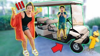 I GOT IN A ACCIDENT PRANK ON MOM! *BAD REACTION* | The Royalty Family