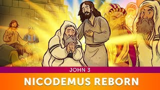 Nicodemus Reborn - John 3 | Sunday School Lessons for Kids |HD| ShareFaithkids.com