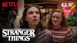 El & Max Shopping Scene | Stranger Things 3 | Netflix