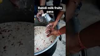 #ପବିତ୍ର ପଣା ସଂକ୍ରାନ୍ତି ରେ ପଣାର ମଜା#fruit rabidi milk pana  #shorts