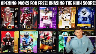 OPENING PACKS FOR FREE! GOING FOR THE HIGH SCORE! | MADDEN 22 ULTIMATE TEAM