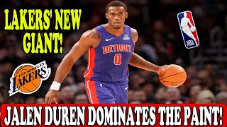 Breaking News: Lakers Land Jalen Duren in Stunning NBA Trade!