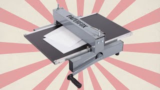 Fabric Die Cutting Made Easy With Paperfox H-500A Cylinder Die Cutter