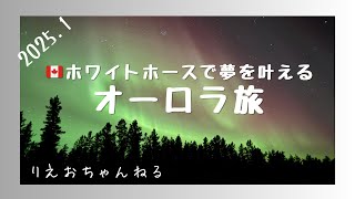 オーロラを見る旅〜２０２５年太陽フレアが大活発？夢だったオーロラを見るため🇨🇦ホワイトホースへ！