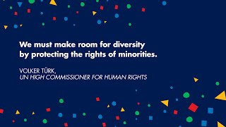 A promise to do more to protect the human rights of minorities