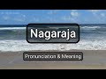 nagaraja pronunciation and meaning