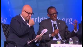 Perezida Kagame yavuze ko kurwanya ruswa biri mu byorohereza abashoramari gukorera mu Rwanda