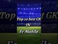 Top 10 best GK in fc mobile!!!(part1) #fifa #fcmobile #fifamobile