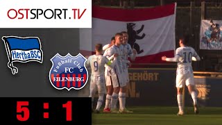 OSTSPORT.TV I Hertha BSC II - FC Eilenburg (Highlights)
