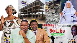Akosua Bremponmaa is Angry+Agradaa In Trouble+Security Man Trapped At Collased Schl Building Speaks