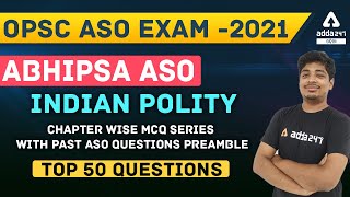 OPSC ASO | Indian Polity Class 4 | Preamble