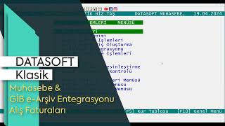 Datasoft Klasik, Muhasebe GİB e-Arşiv entegrasyonu.